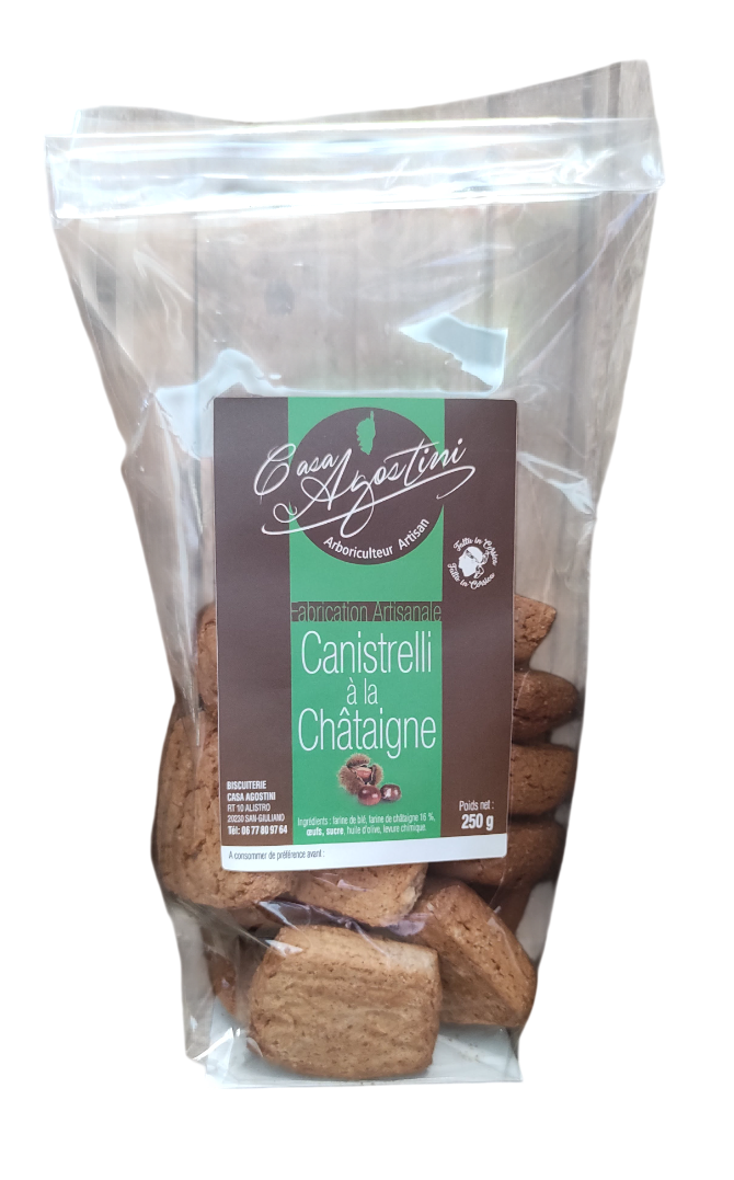 Canistrelli à la châtaigne