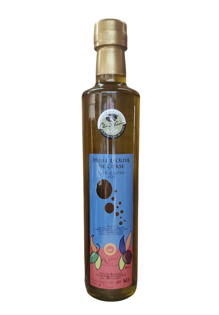 huile d'olive AOP de corse