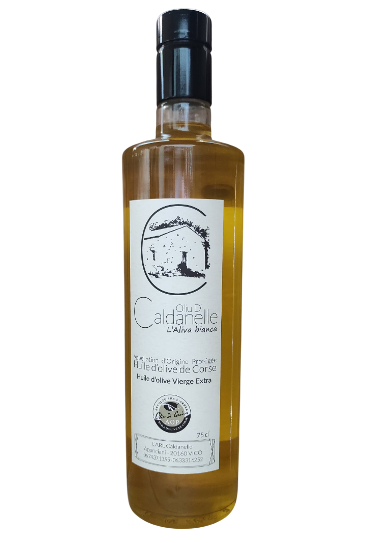 Huile d'olive AOP de Corse