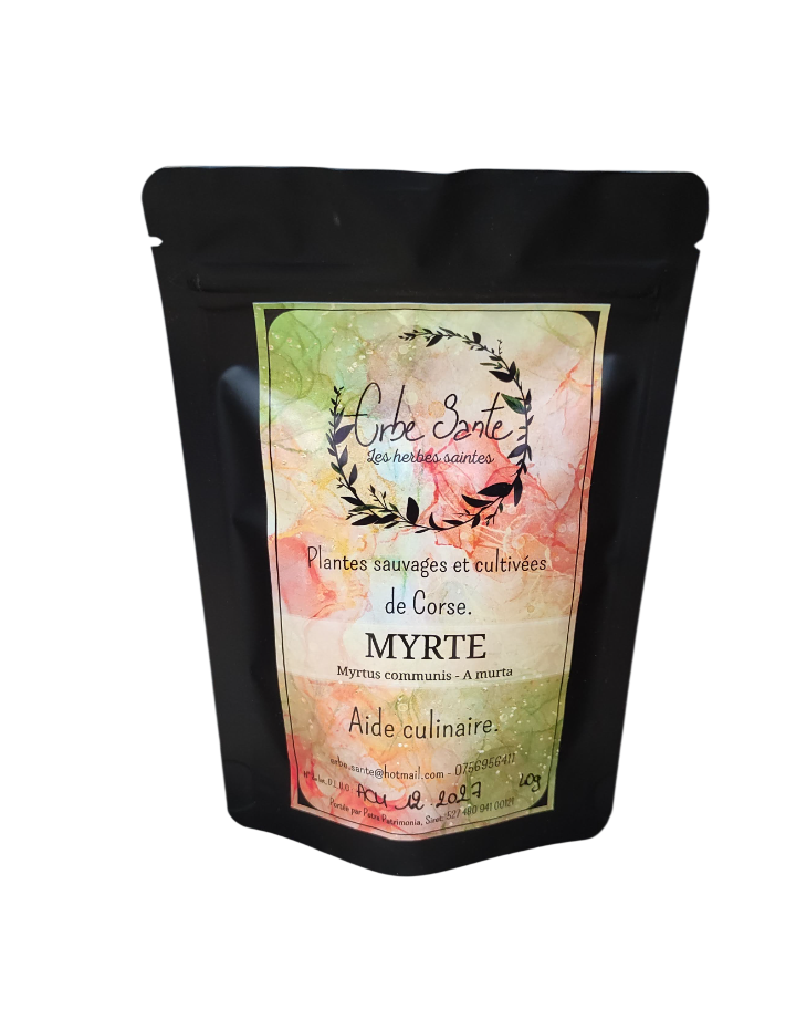 Plantes sauvages (herbes culinaires) à la myrte