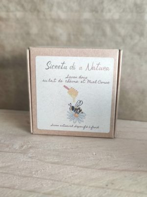 Savon au lait de chèvre et miel corse