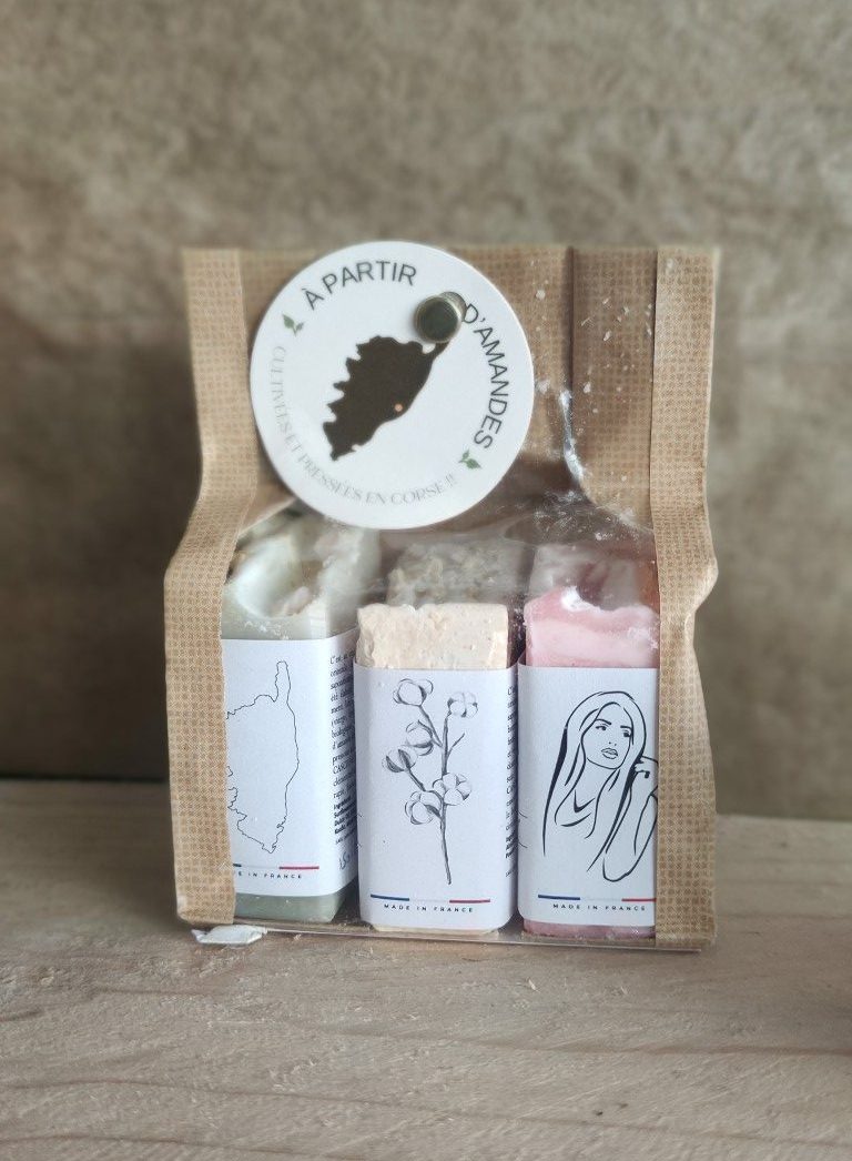 coffret 3 savons