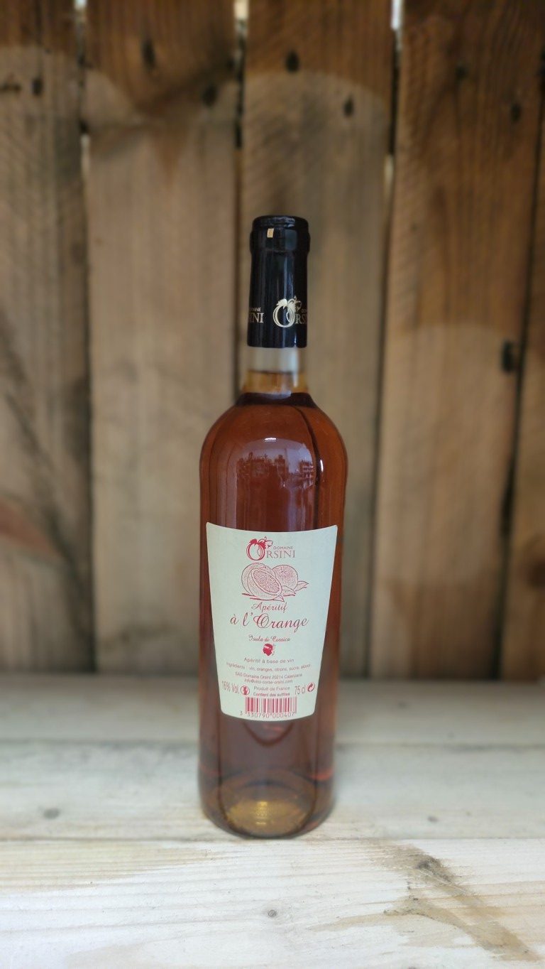 Apéritif à l'orange