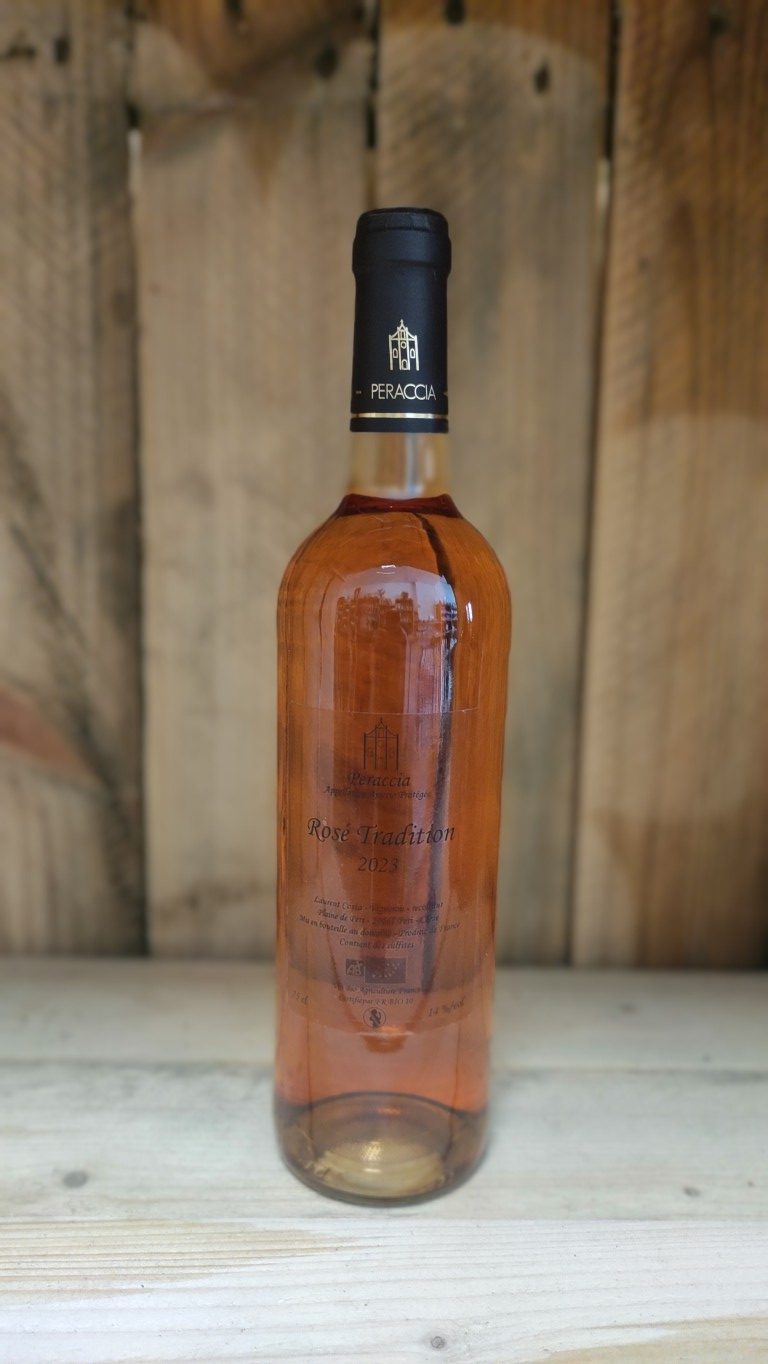 Vin rosé tradition 2023 - Peraccia