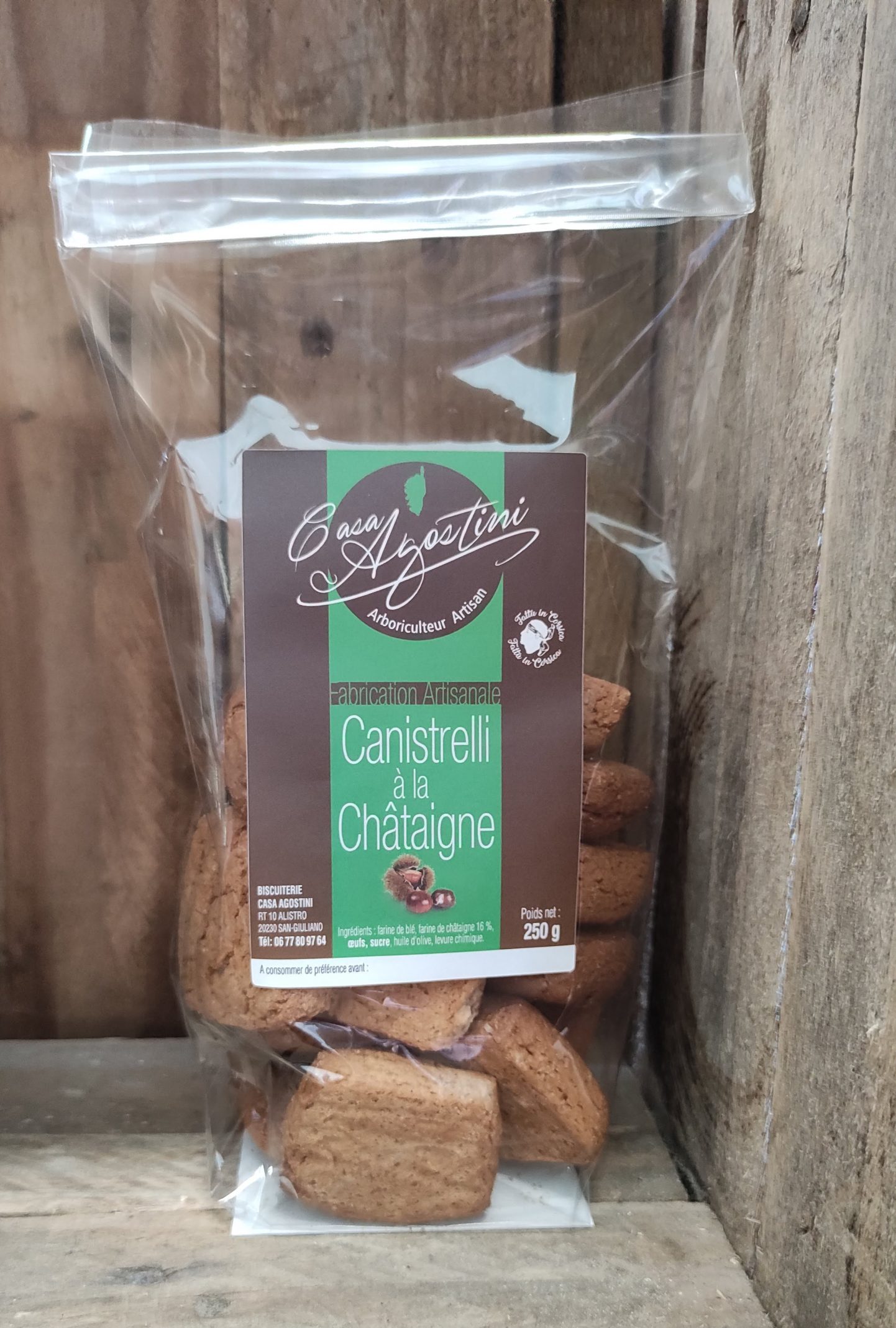 Canistrelli châtaigne