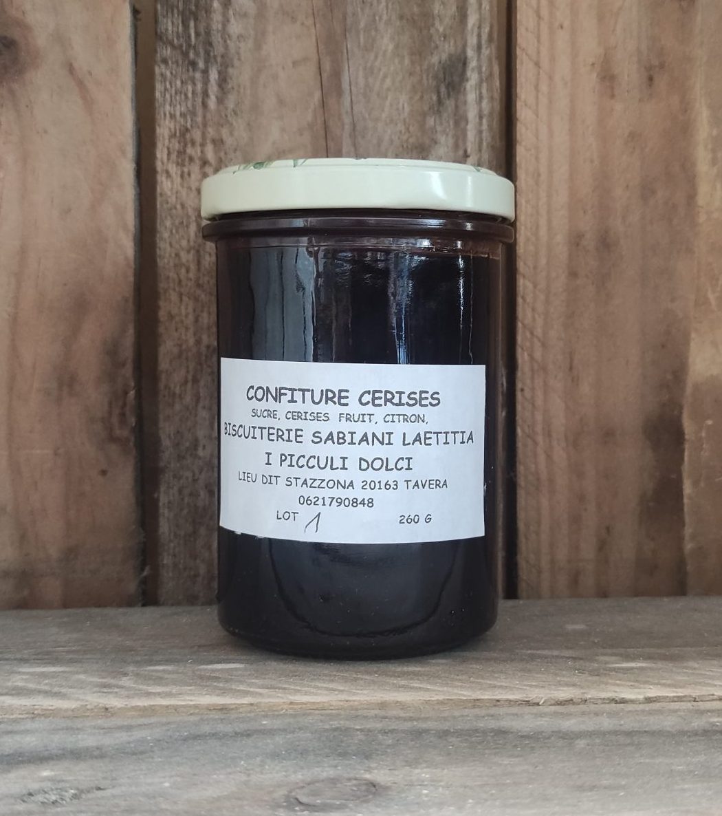 Confiture cerises