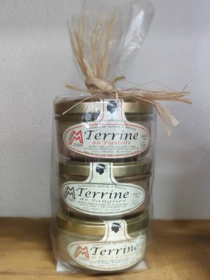 Coffret 3 terrines