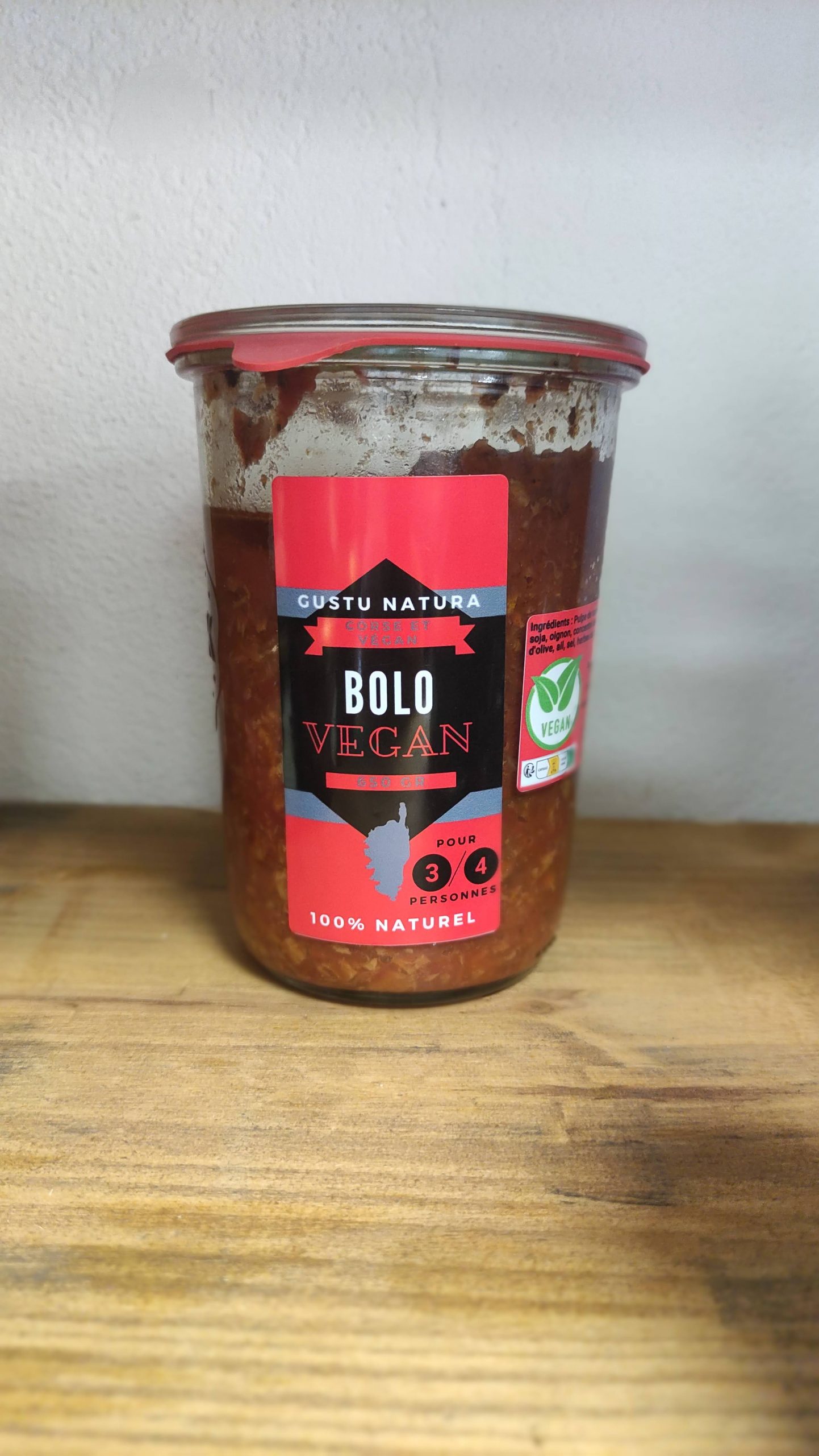 Sauce bolo vegan