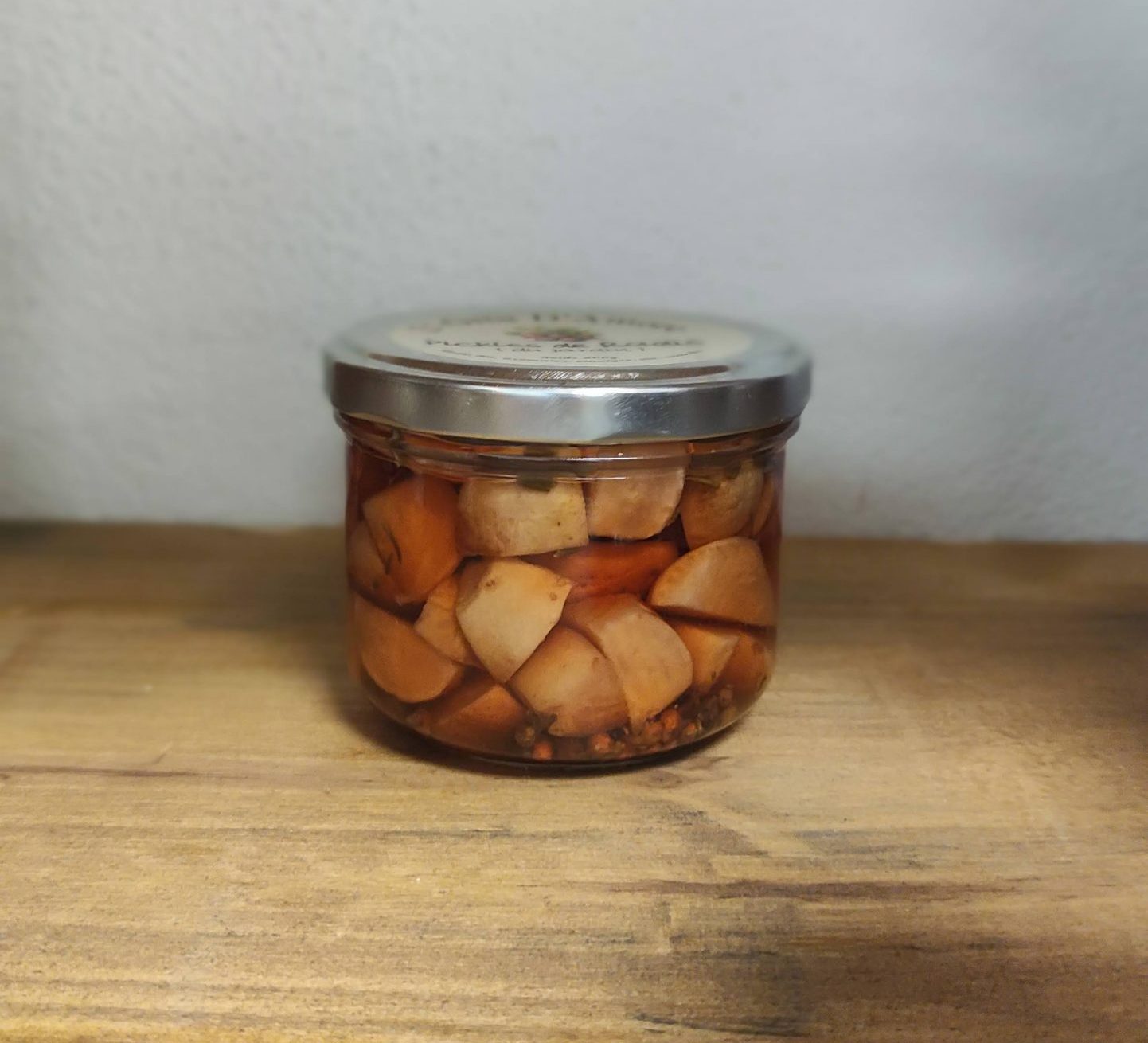 Pickles de radis du jardin