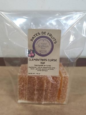 Pâtes de fruits clémentine corse IGP