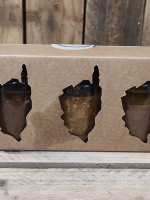 Box trio : choco praline, nuciomele, pralinata