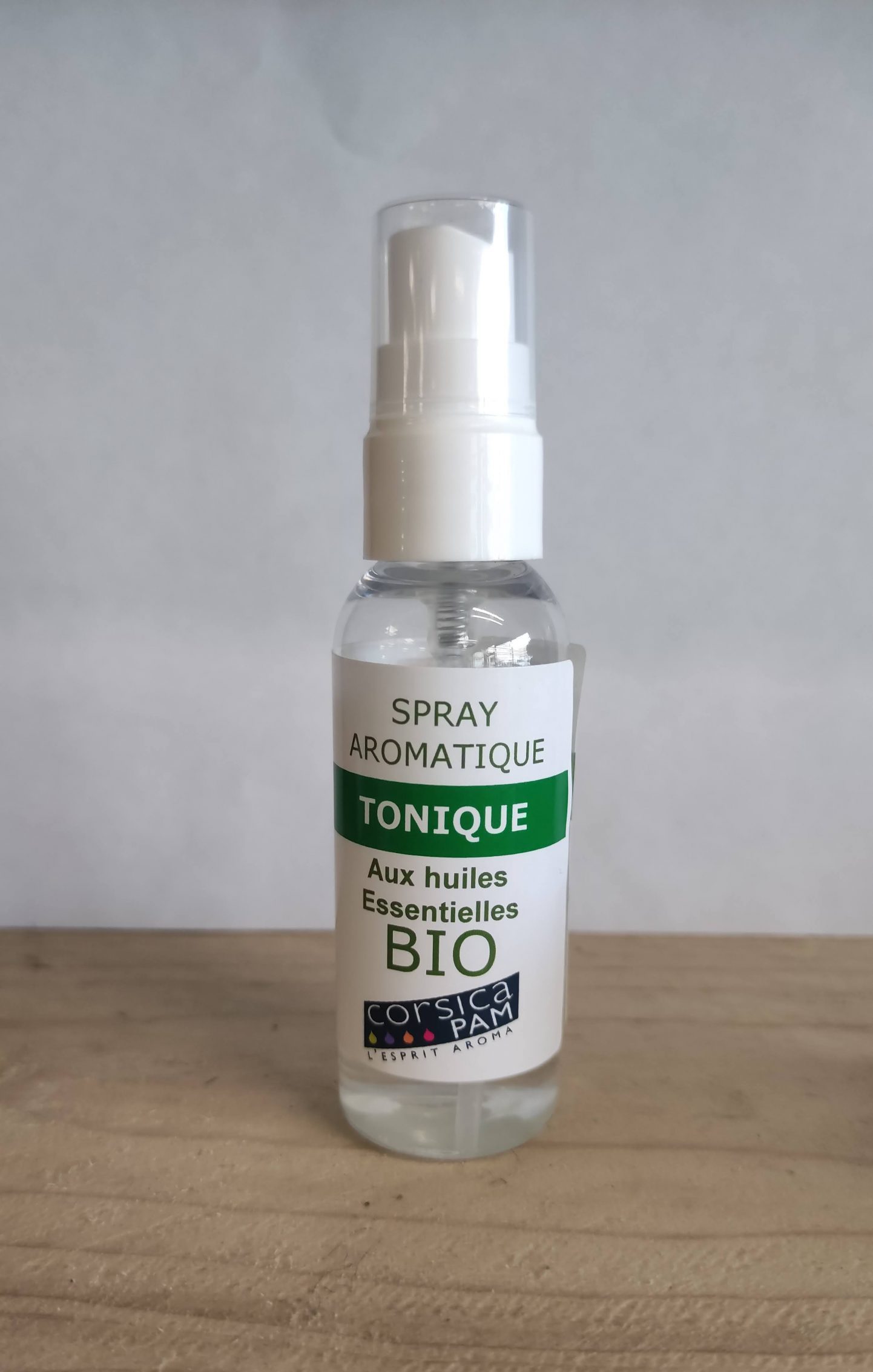 Spray aromatique BIO « Tonique » aux huiles essentielles