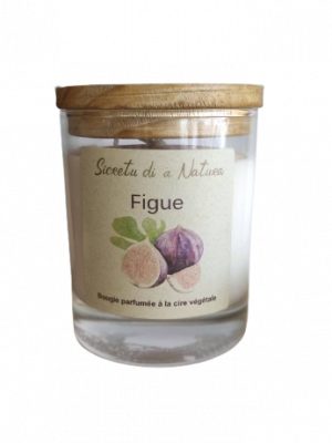 bougie parfumée à la figue