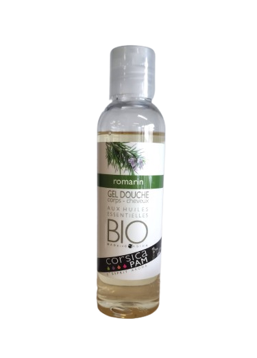 gel douche romarin