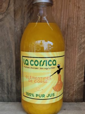 pur jus de fruit clémentine corse