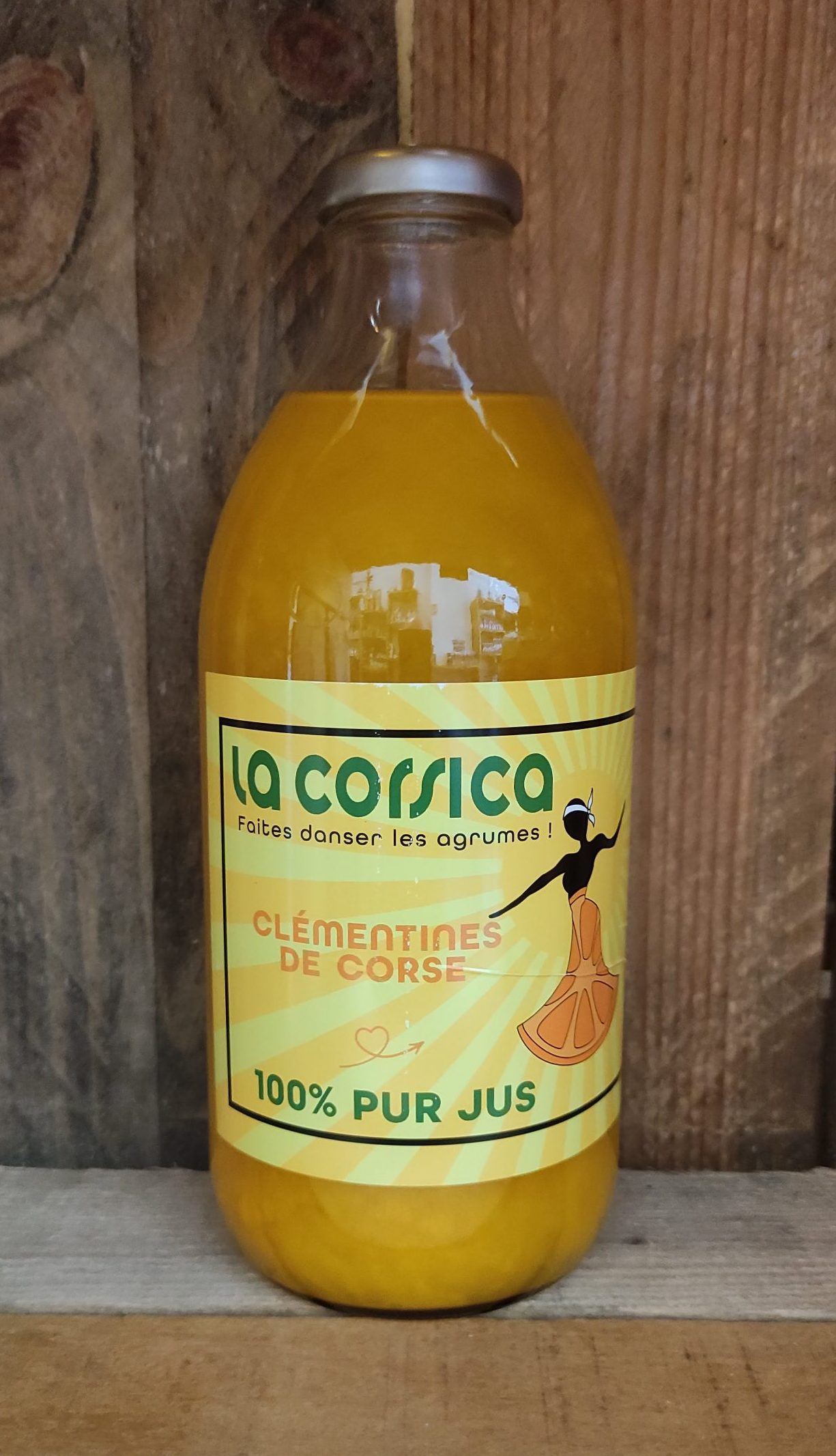 pur jus de fruit clémentine corse