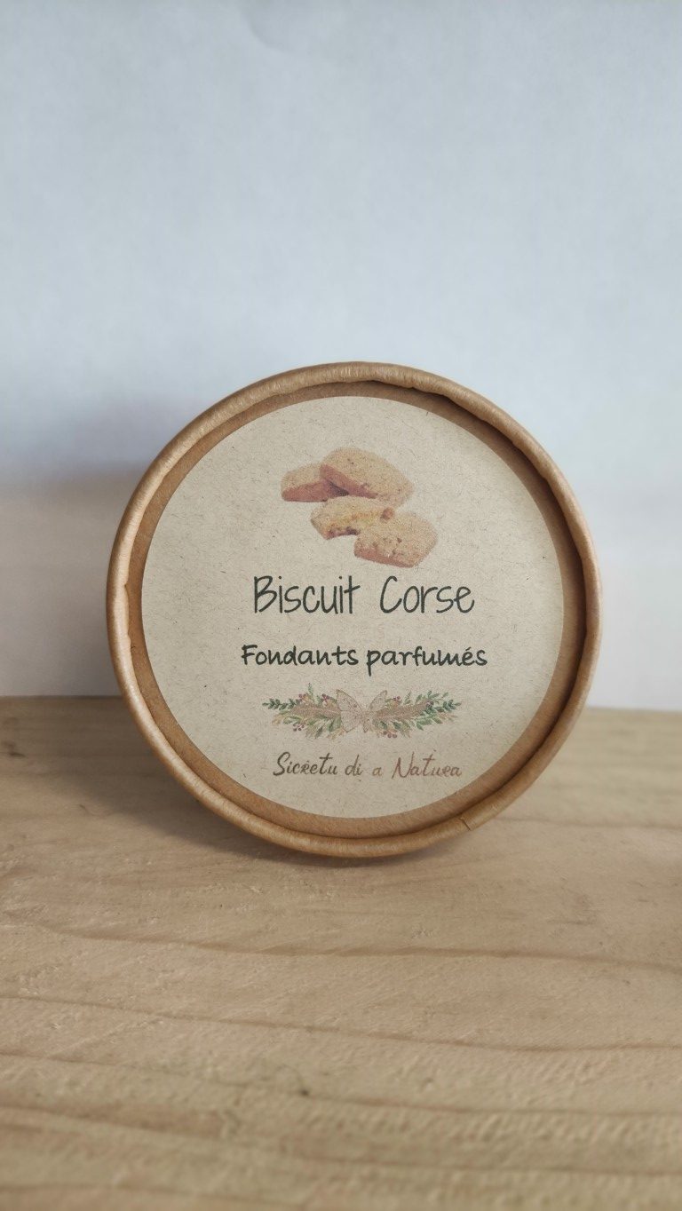 Fondant parfumé saveur biscuit corse