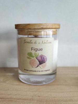 Bougie parfumée figue
