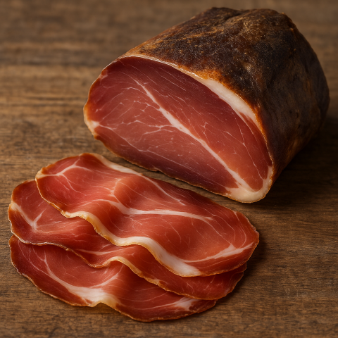 Charcuterie jambon cru