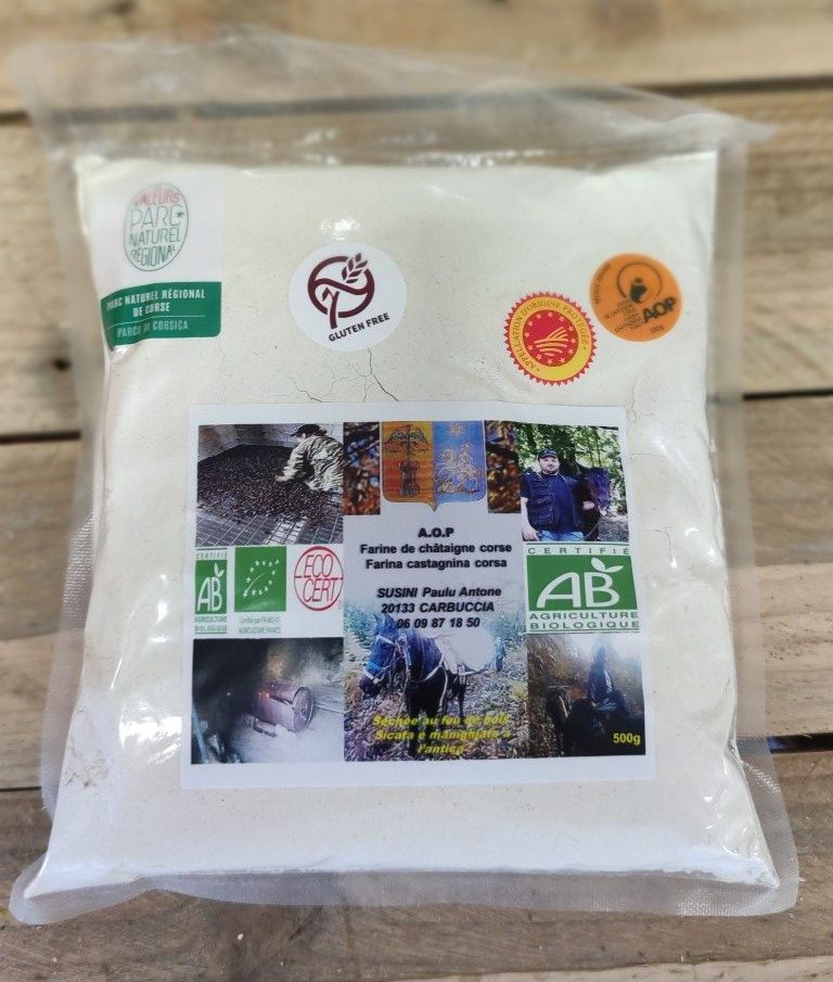 Farine de châtaigne