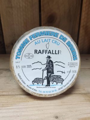 Tomme fermière de brebis