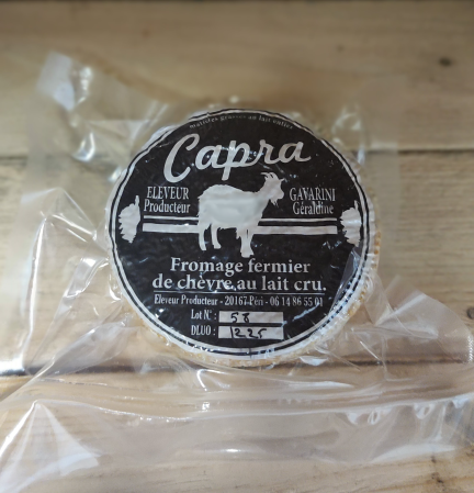 Fromage fermier de chèvre au lait cru