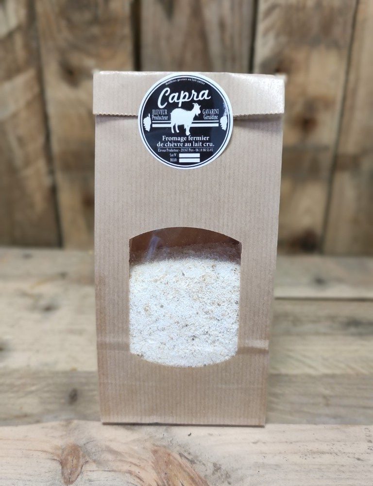 fromage de chèvre rapé