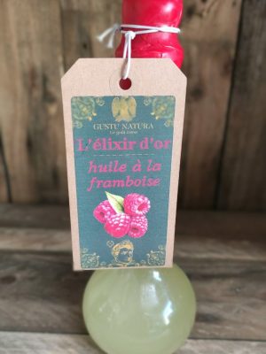 Huile à la framboise