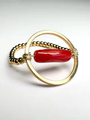 Bague en Corail Artéa | Coralivia