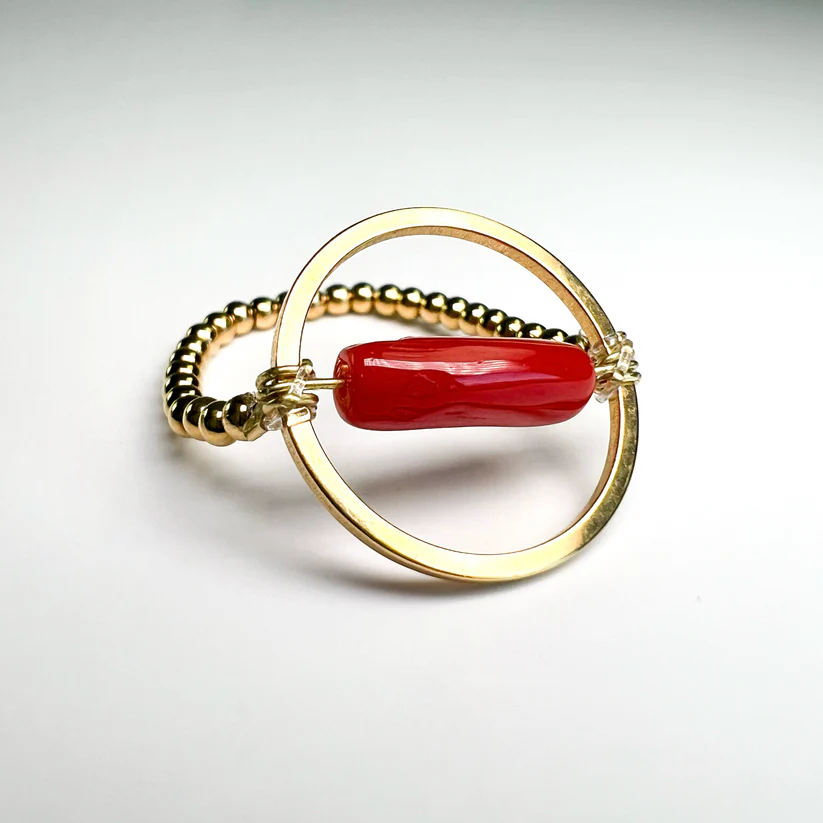 Bague en Corail Artéa | Coralivia