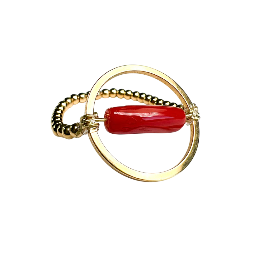 Bague en Corail Artéa | Coralivia