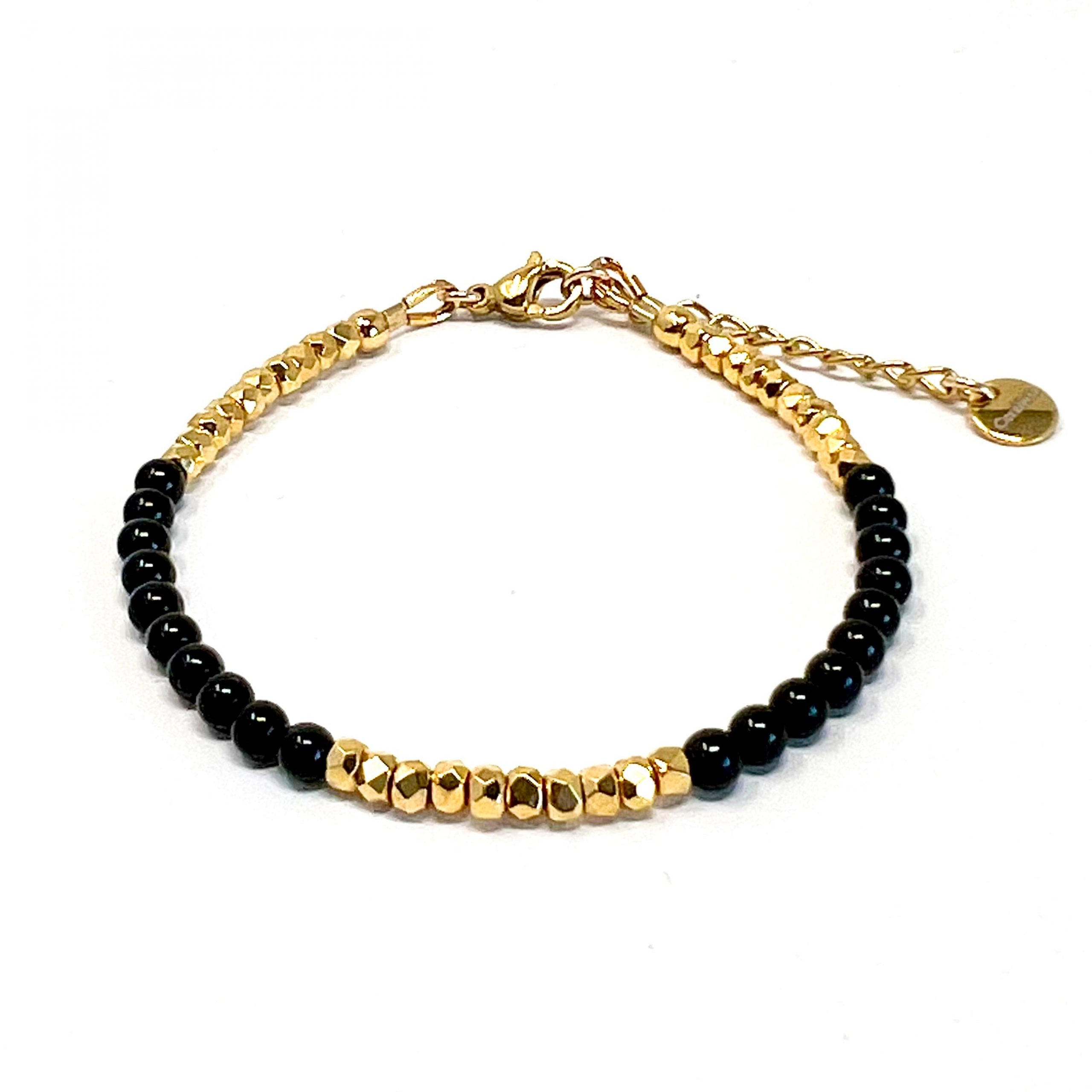 Bracelet en perles d’Onyx Naia