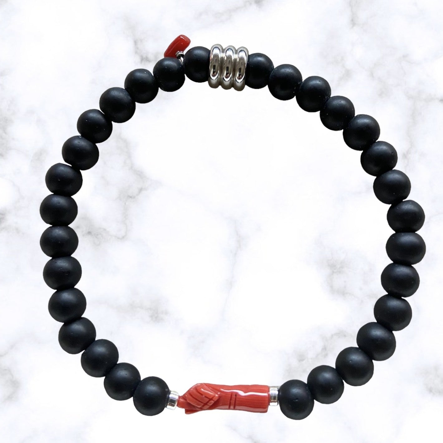 bracelet Forza perles homme - Coralivia bijoux