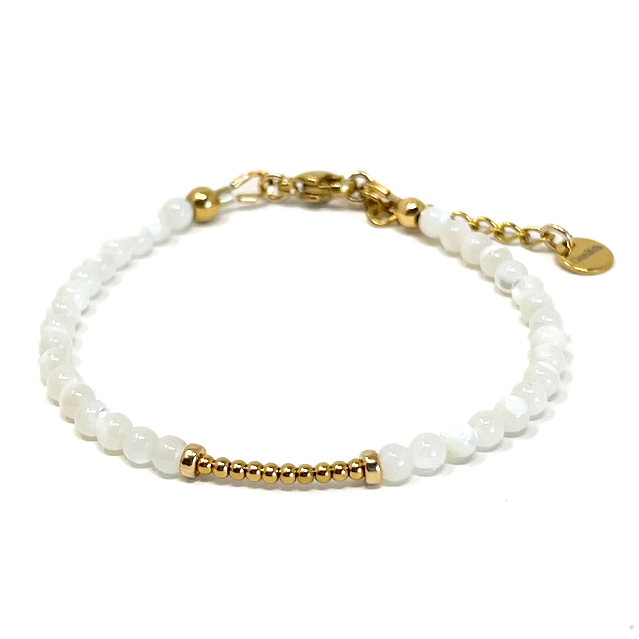 Bracelet en perles de Nacre Bianca