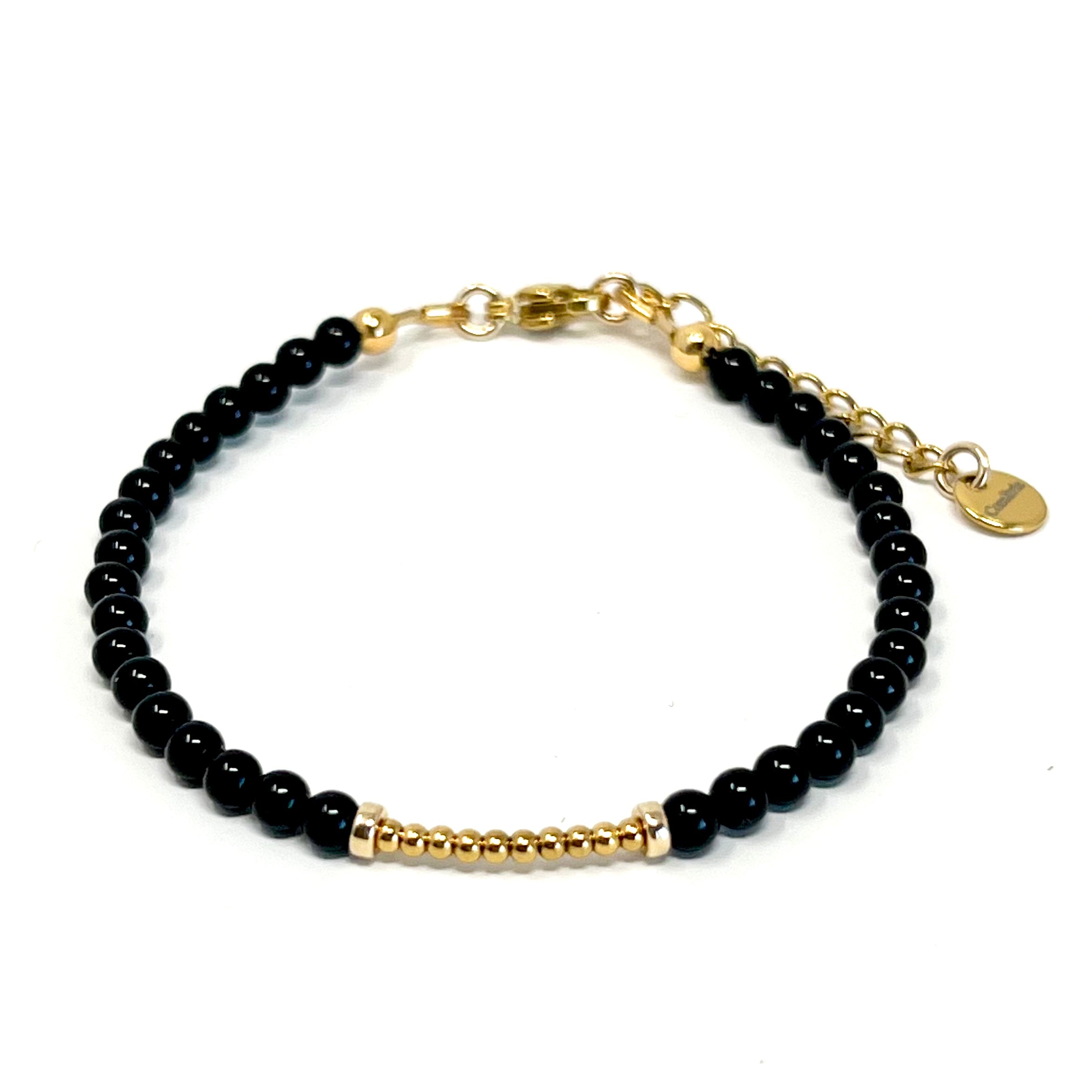 Bracelet en perles d’Onyx Levana