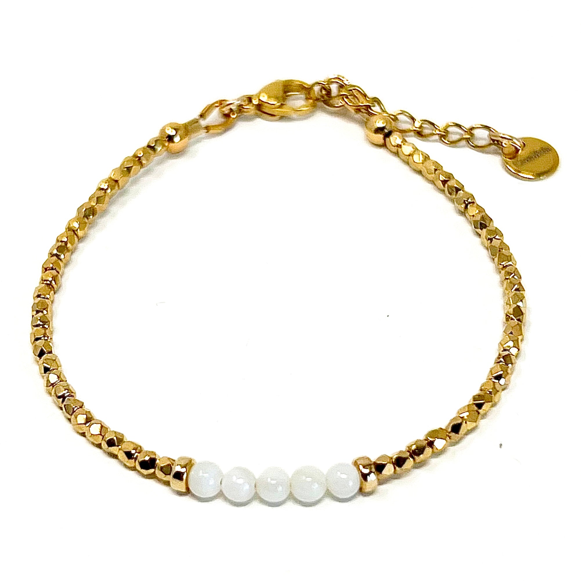 Bracelet en perles de Nacre Noémie