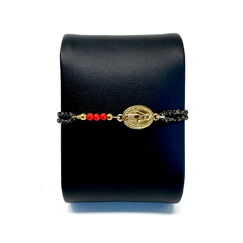 Bracelet Marie enfant — bracelet avec perles de Corail rouge de Méditerranée | Coralivia