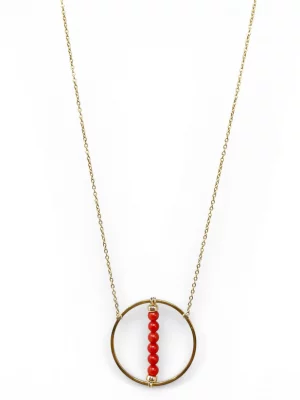 Collier Chloe – Corail rouge de Méditerranée | Coralivia