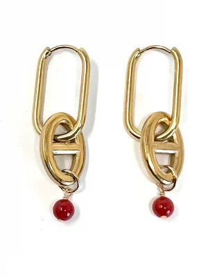 Boucle d’oreilles - Alison Corail | Coralivia