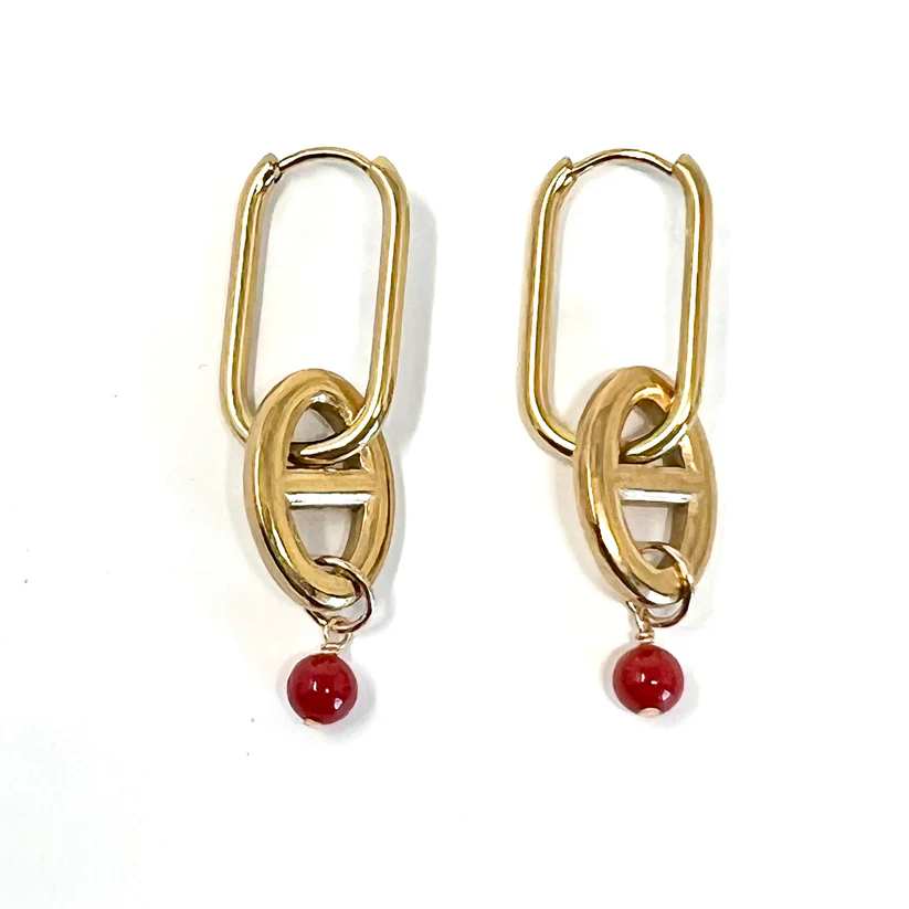 Boucle d’oreilles - Alison Corail | Coralivia