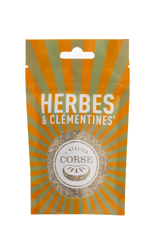 Herbes aromatiques clémentines - L'Atelier Corse