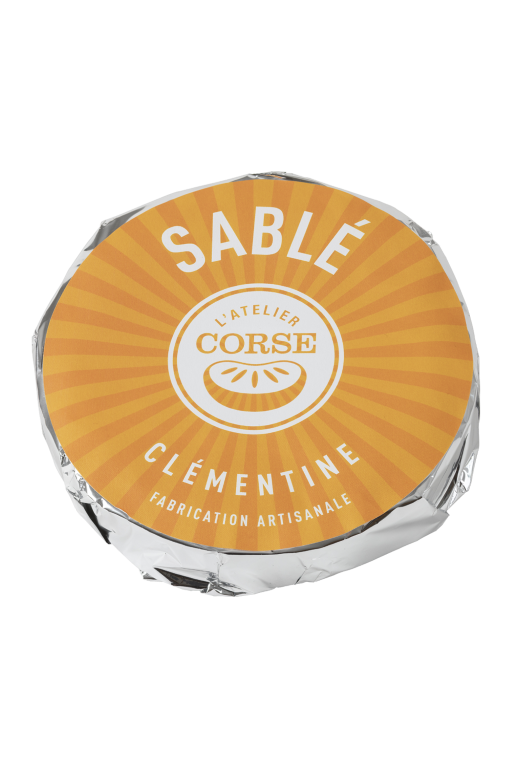 Sablé fourré clémentine - L'Atelier Corse