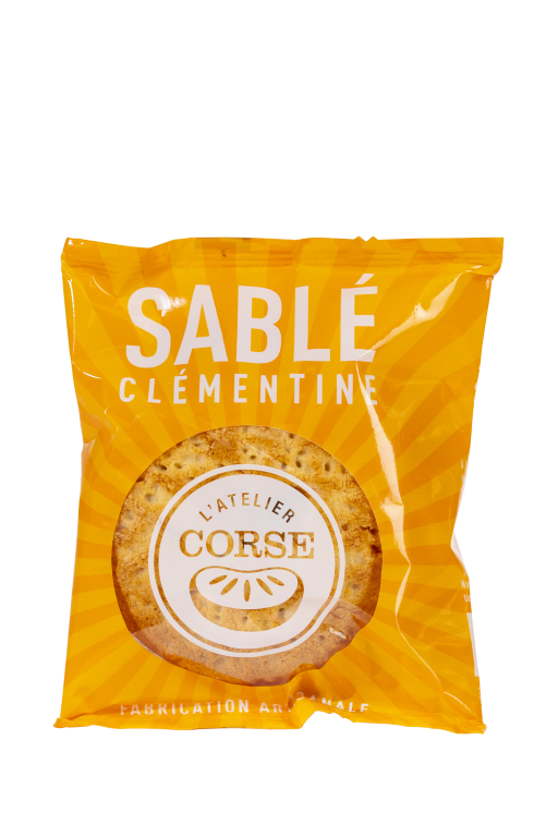 Sablé fourré clémentine - L'Atelier Corse