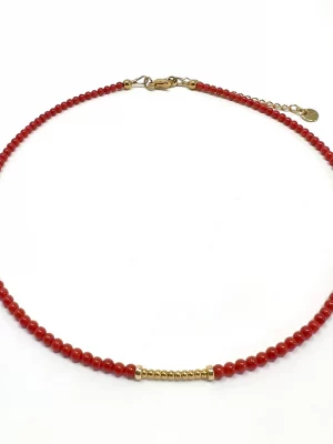Collier en perles de Corail Cora | Coralivia